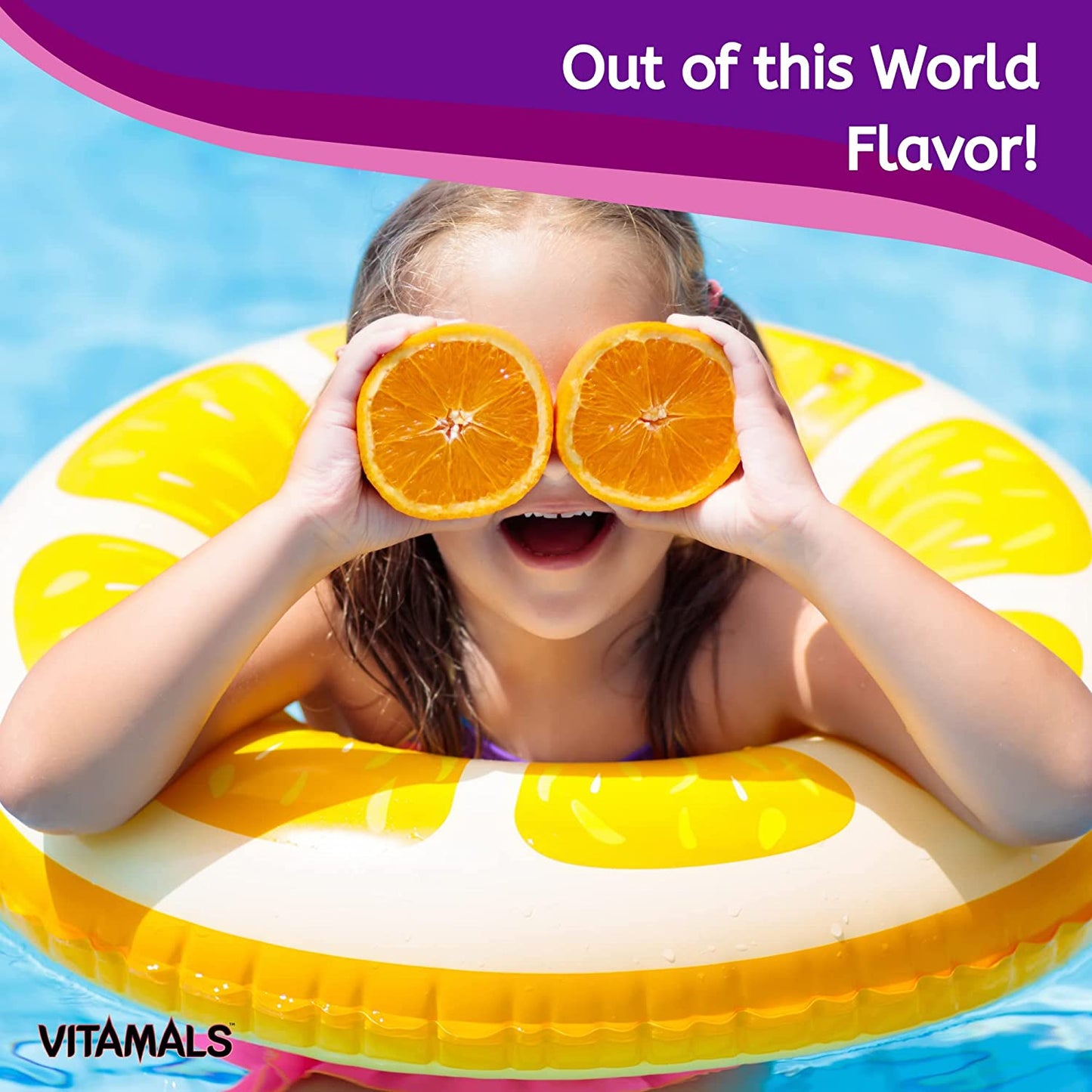Vitamals Enhanced Flavored Water - Gorilla Grape - 12 fl oz (Pack of 6)